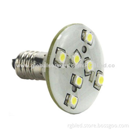 Amusement LED Lamp, E14, 1.0W, AC 60/24V, 12pcs, 3528SMD